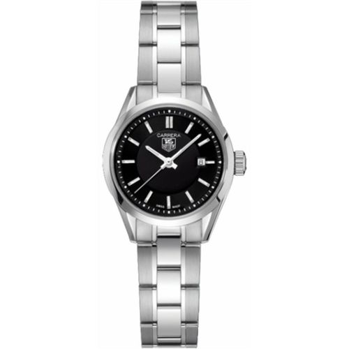TAG Heuer Carrera Quartz 27 Stainless Steel / Black / Bracelet